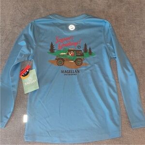 Magellan Outdoor Boy's Long Sleeve Christmas Holiday Sport Top